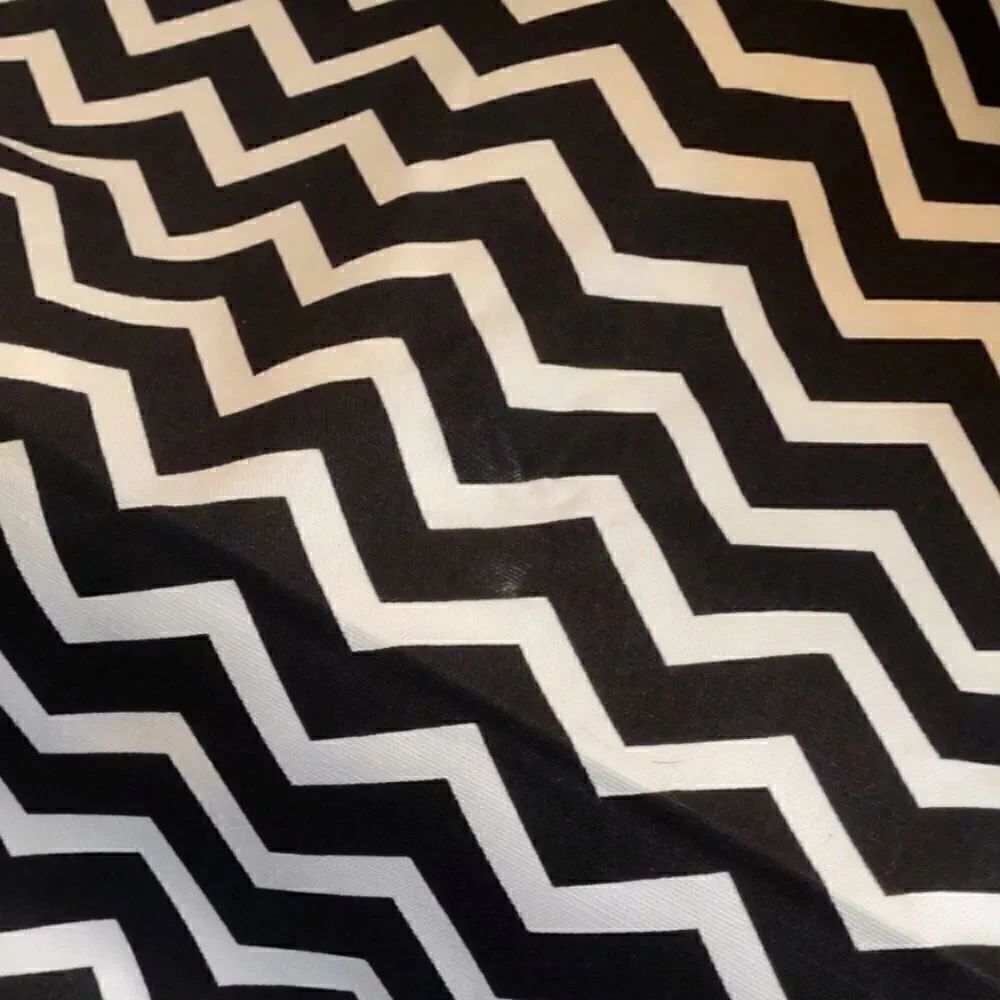 Chevron Fabric Material 3.5 Yards